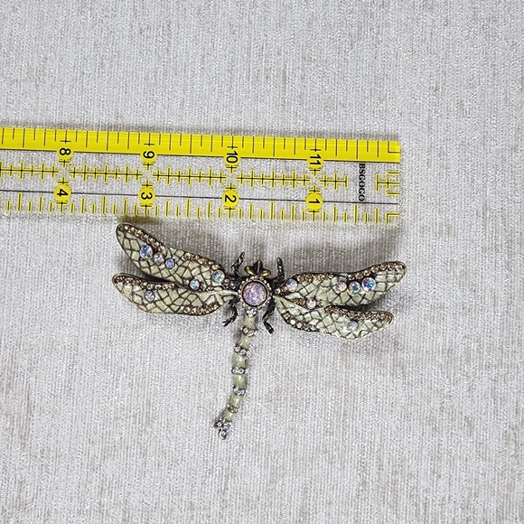 Joan Rivers Classics Collection XV Dragonfly Brooch - Picture 5 of 7